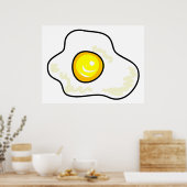 Fried Egg Poster (Keuken)