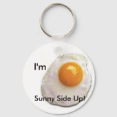Fried Egg Sleutelhanger (Voorkant)