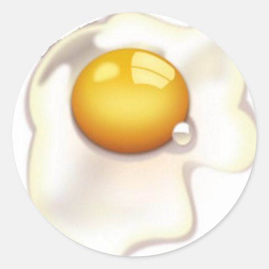 Fried Egg Sticker (Voorkant)