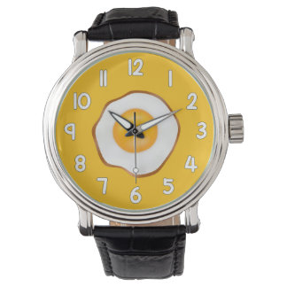 Fried Egg Wrist Watch – Fun Breakfast Inspired Tim Horloge
