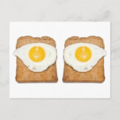 Fried Eggs Briefkaart (Voorkant)