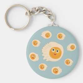 Fried Eggs Cute Food Kinderen Sleutelhanger
