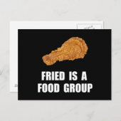 Fried Food Group Briefkaart (Voorkant / Achterkant)