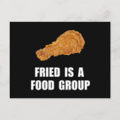 Fried Food Group Briefkaart (Voorkant)