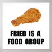 Fried Food Group Poster (Voorkant)