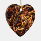 Fried Grasshopper (Takkataen Thot) Asian Food Keramisch Ornament (Rechts)