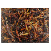 Fried Grasshopper (Takkataen Thot) Asian Food Snijplank (Voorkant)