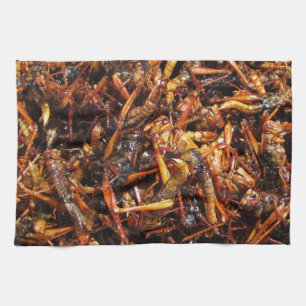 Fried Grasshopper (Takkataen Thot) Asian Food Theedoek