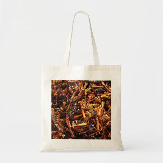 Fried Grasshopper (Takkataen Thot) Asian Food Tote Bag (Voorkant)