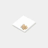 Fried Halloumi Grilling Cheese Vegetarian Chef Post-it® Notes (Schuin)