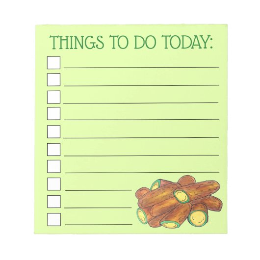 Fried Jalapeño Poppers Green Hot Jalapeno Pepper Notitieblok (Voorkant)