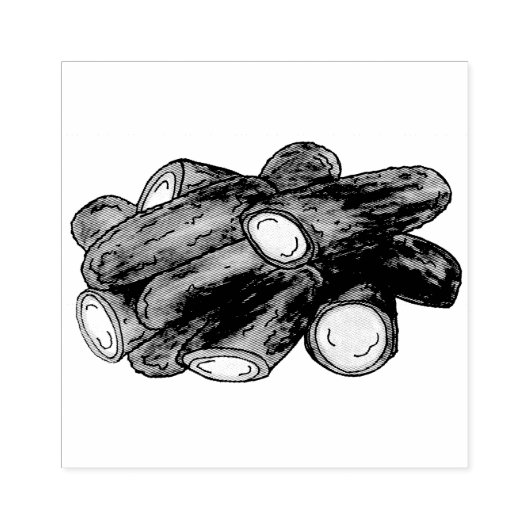 Fried Jalapeño Poppers Green Hot Jalapeno Pepper Rubberstempel (Afrduk)