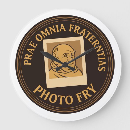 Fried Large Wall Clock Grote Klok (Voorkant)