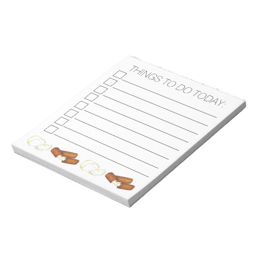 Fried Melted Mozzarella Cheese Sticks Junk Food Notitieblok (Linkerzijde)