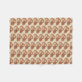 Fried Onion Rings Junk Fast Food Foodie Print Fleece Deken (Voorkant (Horizontaal))