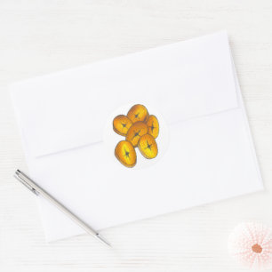 Fried Plantains Bananas Jamaican Caribbean Cuisine Ronde Sticker