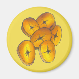 Fried Plantains Cooking Bananas Caribbean Magneet