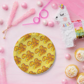 Fried Plantains Cooking Bananas Caribbean Papieren Bordje (Feest)