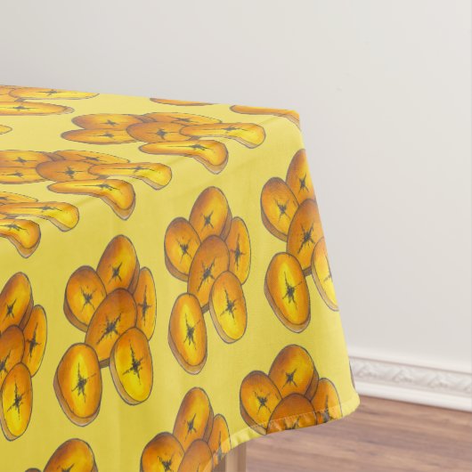 Fried Plantains Cooking Bananas Caribbean Tafelkleed (Voorbeeld)