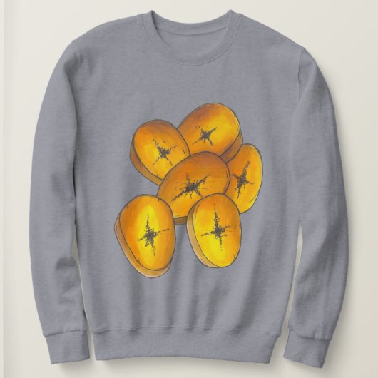 Fried Plantains Cooking Bananas Caribbean Trui (Design voorkant)