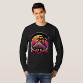 Fried Rice with a Nostalgic 80s Retrowave Aestheti T-shirt (Voorkant volledig)