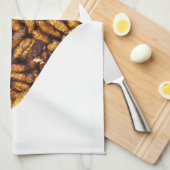 Fried Silk Worms Heart Theedoek (Quarter Fold)