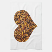 Fried Silk Worms Heart Theedoek (Verticaal)
