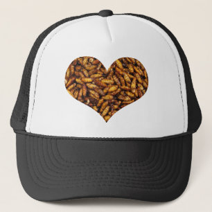 Fried Silk Worms Heart Trucker Pet