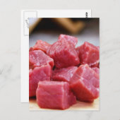 Fried Smelt Food Dinner Ready for Cooking Briefkaart (Voorkant / Achterkant)