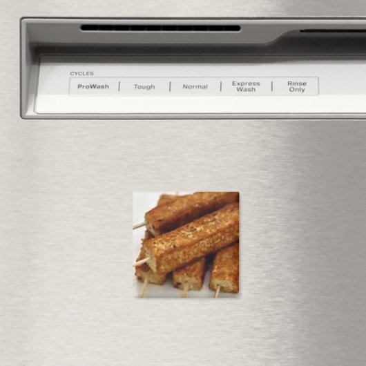 Fried Tofu Magneet (Insitu (Vaatwasser))