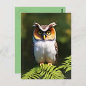 Frieda de Schreeuwuil: een nachtelijke schoonheid Briefkaart (Voorkant / Achterkant)