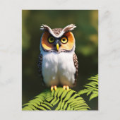 Frieda de Schreeuwuil: een nachtelijke schoonheid Briefkaart (Voorkant)