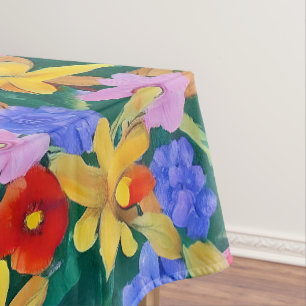 Frieda Kahlo Bloemen Geïnspireerd Tafelkleed