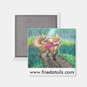 Frieda Staartmagneet Magneet (Voorkant / Achterkant)