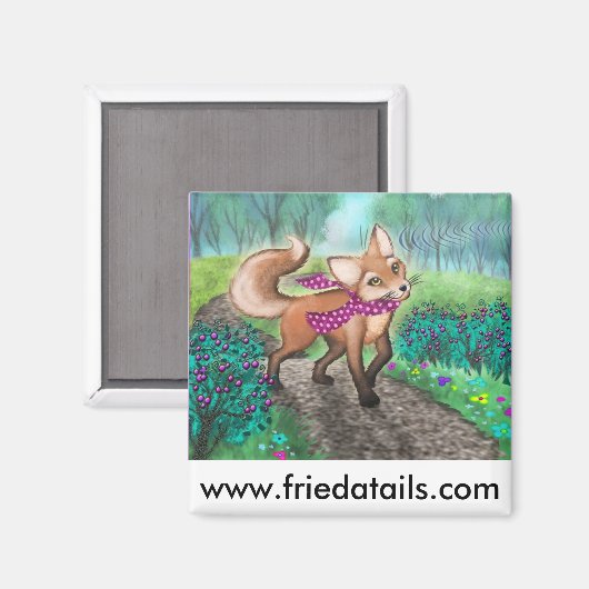 Frieda Staartmagneet Magneet (Voorkant / Achterkant)