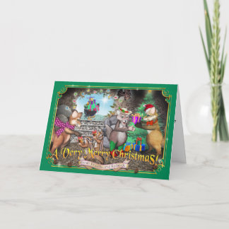 Frieda Tails 2020 kerstkaart Kaart