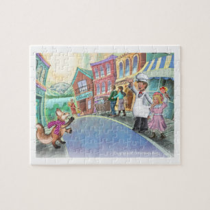 Frieda Tails - Frieda gaat naar de puzzel in de st