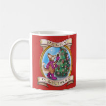 Frieda Tails Kerst mok