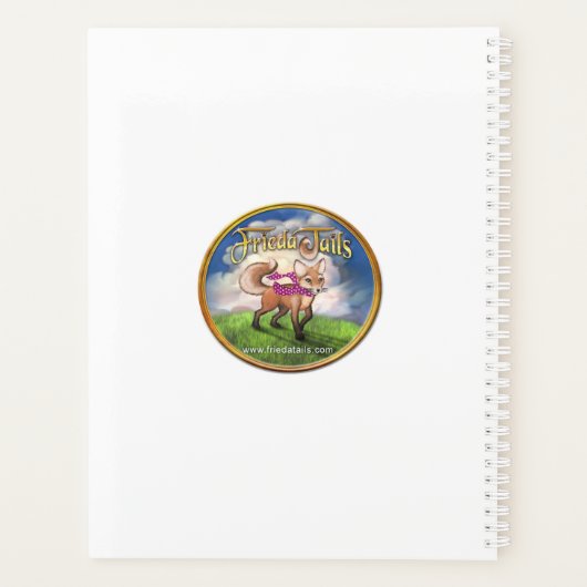 Frieda Tails maandelijkse of wekelijkse planner (Achterkant)