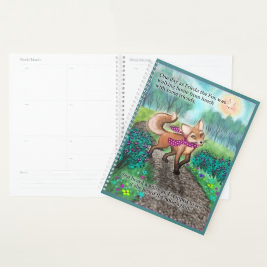 Frieda Tails maandelijkse of wekelijkse planner (Display)