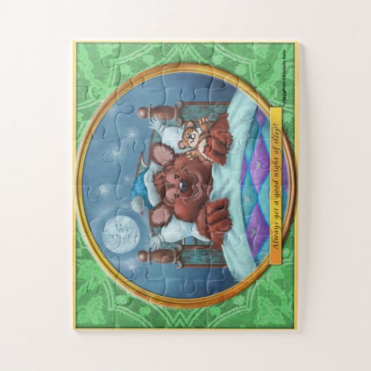 Frieda & The Big Brown Beer puzzel Legpuzzel (Verticaal)