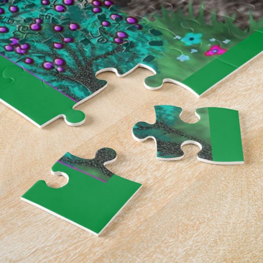 Frieda the Fox puzzle Legpuzzel (Zijkant)