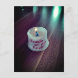 Friede sei mit Euch christliche Briefkaart