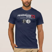 Friedman Hayek 2012 T-shirt (Voorkant)