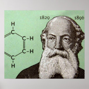 Friedrich August Kekule Poster