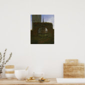 Friedrich - Churchyard Gate Poster (Keuken)
