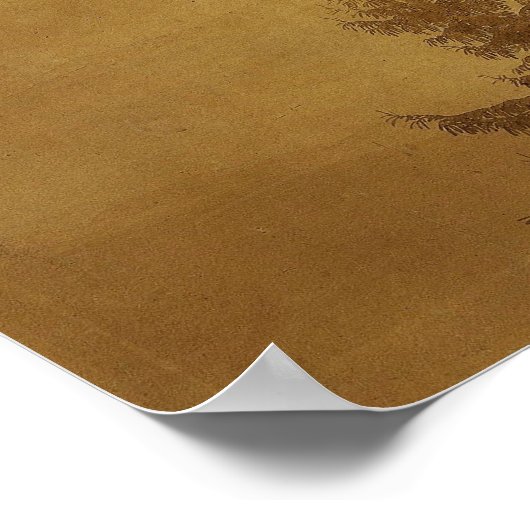 Friedrich - Cross in Mountains 1805 Poster (Hoek)