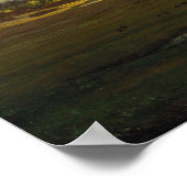 Friedrich - Eenzame boom Poster (Hoek)