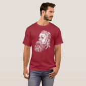 Friedrich Engels, portret T-shirt (Voorkant volledig)