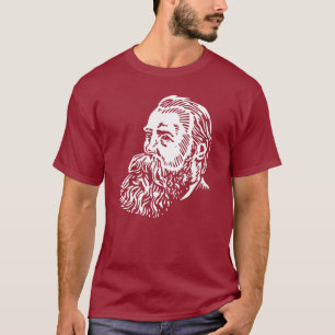 Friedrich Engels, portret T-shirt